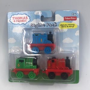 New Thomas the Train engine set Thomas,James,Percy